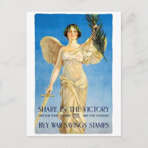 vintage annons Poster vykort