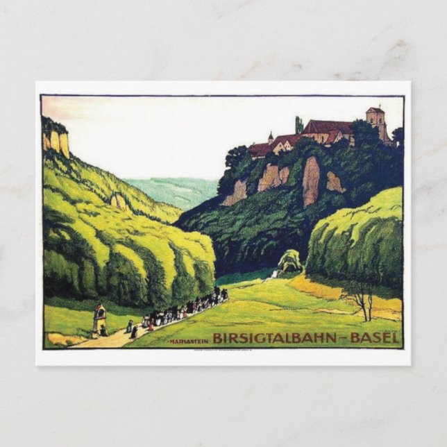 Vintage annons Poster vykort (Framsida)