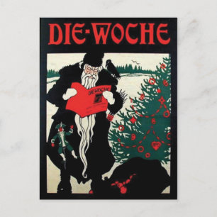 Vintage annons Poster vykort