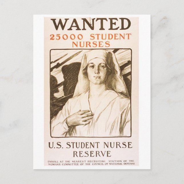Vintage annons Poster vykort (Framsida)