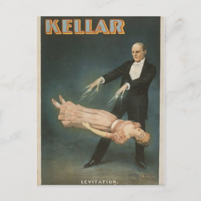 Vintage annons Poster vykort (Framsida)