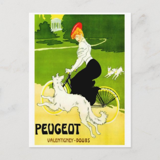 vintage annons Poster vykort (Framsida)