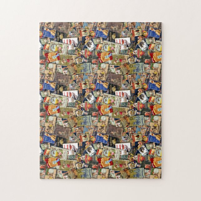 vintage annons pussel (Vertikal)