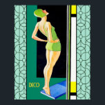 Vintage (annonsering) Art Deco Diver Poster<br><div class="desc">Om du väljer att ladda ned poster Walgreen-butiken din hämtning i olika storlekar och i olika struktur på mycket bra pris. Ibland med rabatt. Ett tips från min amerikanska vän. Se onlinen "Digital Printing" (Digital Printing) i Storbritannien. Den här dykarbilden togs från en vintage annons. Jag har klarat av det,...</div>