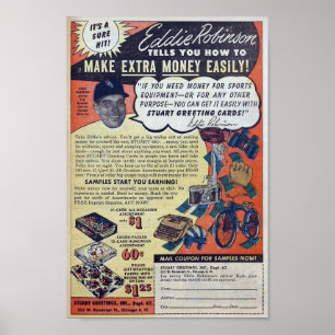 Vintage Annonsering Poster