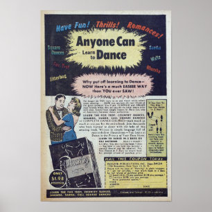 Vintage Annonsering Poster