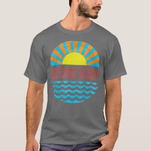 Vintage Anse Source DArgent Beach Sol och Vågar T Shirt