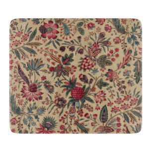 Vintage Antik Broderi Blommig Inredning