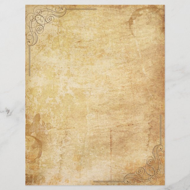 Vintage-antik flyer (Framsidan)