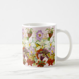 Vintage/antika Orchids kaffe eller Teamugg Kaffemugg