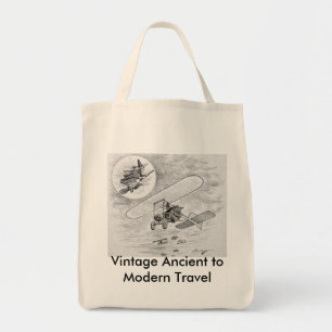 Vintage Antiker till modern resa Tygkasse