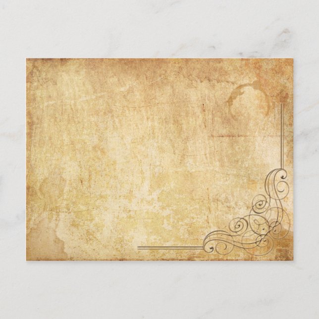 Vintage-antikviteter Vykort (Framsida)