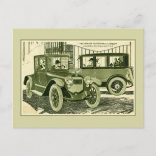 Vintage antique 1918 Haynes automobile ad Vykort
