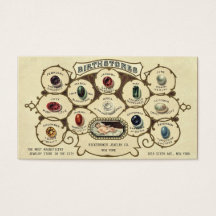 Vintage Antique Birthstones Jewelry Jeweler Craft