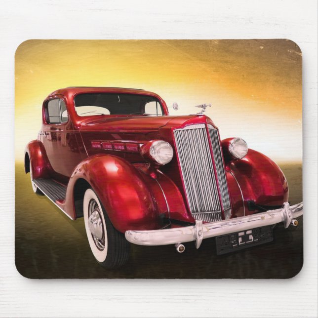 Vintage Antique Car Musmatta (Framsidan)