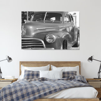 Vintage Antique Classic Car Chevrolet Canvastryck