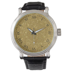 Vintage Antique Distress Roman Ansikte Wrist Watch Armbandsur