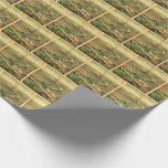 Vintage Antique Paris-utskrift Presentpapper<br><div class="desc">Vintage Antique Paris Print Elegant, snyggt och chic anpassade inbjudningar och tillbehör till party och firande med färgstark antika vintagar av Paris, Frankrike. Du kan ändra bakgrunden färg till valfritt annat färg. Observera att det här är en grafisk design/bild som överförs till den underliggande produkten och inte innehåller några faktiska...</div>