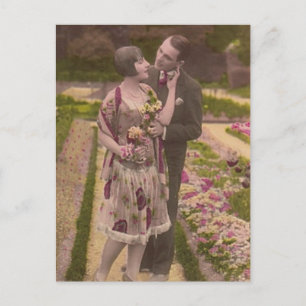 Vintage Antique Romantic Par Cards and Gifts Vykort