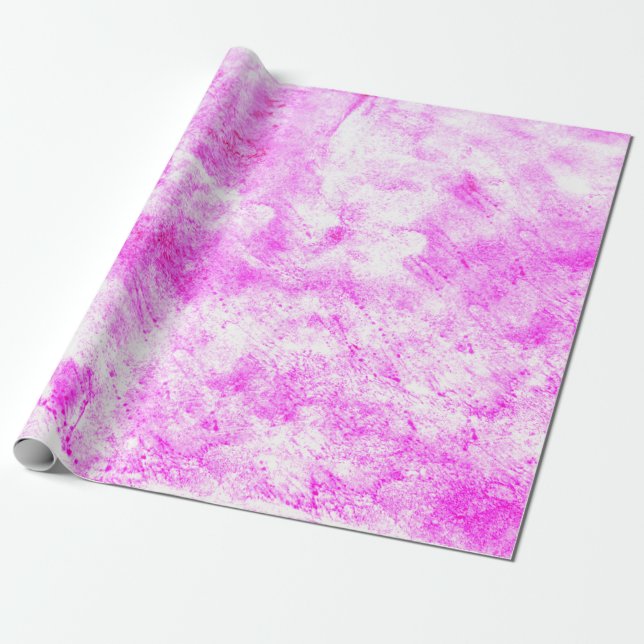 Vintage Antique Textured Lila White Decoupage Presentpapper (Utrullad)