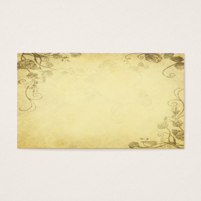 Vintage Antique Visitkort (Framsidan)