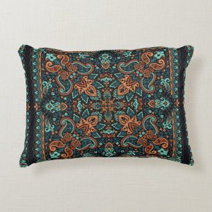 Vintage apisley Bandana, silke nacke scarf  Prydnadskudde