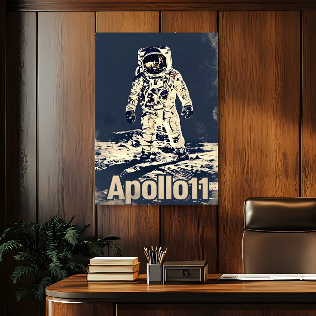 Vintage Apollo 11 Poster (Skapare uppladdad)