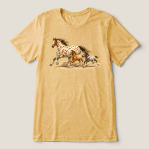 Vintage Appaloosa-häst Crewneck Retro 90-tal Häst T Shirt