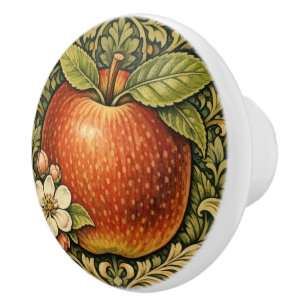Vintage äppelmålning knopp