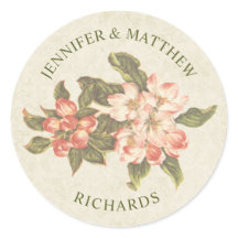 Vintage Apple Blommar Bröllop | NAMN