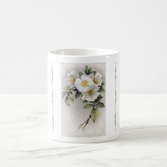 Vintage Apple Blommar Mugg (Center)