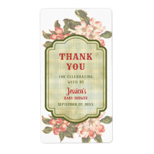 Vintage Apple-Blommar & Play Fraktsedel