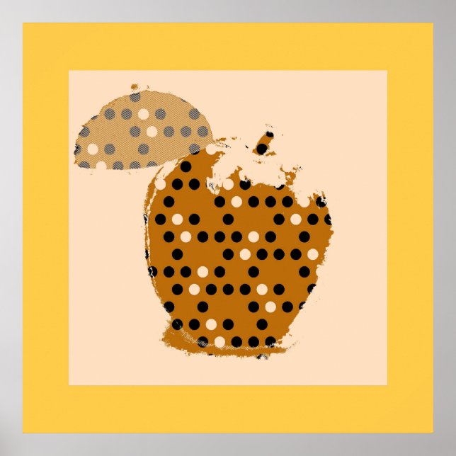 Vintage Apple Fine Art Poster (Framsidan)