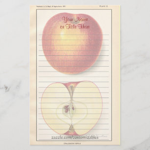 Vintage Apple-mall Brevpapper