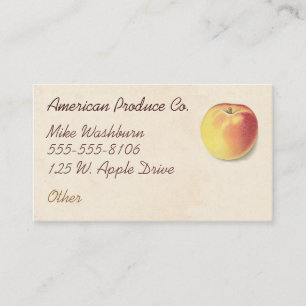 Vintage Apple Visitkort