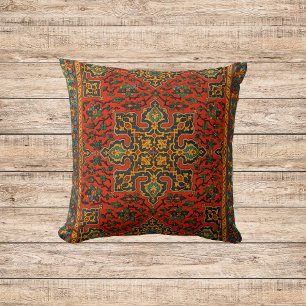 Vintage Arabian Carpet Print Kudde