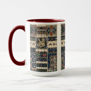 Vintage arabiskt mönster av Albert Racine Mugg