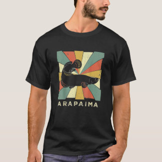Vintage Arapaima Fish Lover Retro Style Animal T Shirt