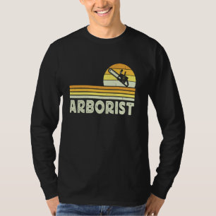 Vintage Arborist Chainsaws Träd Cending T Shirt