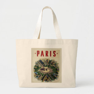 Vintage Arc de Triomphe Paris Jumbo Tygkasse