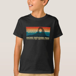 Vintage Arches National Park Moab Utah T Shirt