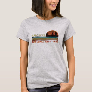 Vintage Arches nationalpark Moab Utah T Shirt