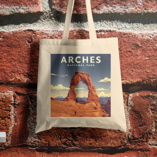 Vintage Arches nationalpark Tygkasse