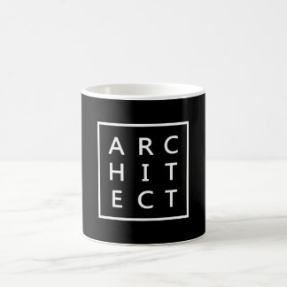 Vintage Architect Gift Idea Fodral och Sticker Magisk Mugg