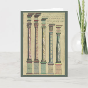 Vintage Architecture, 5 Architectural Orders Kort