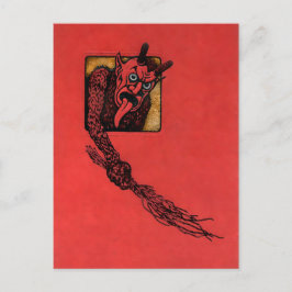 Vintage Arg Krampus Vykort