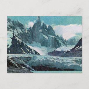 Vintage Argentina, Argentina, Cerro Fitz Roy 3375m Vykort