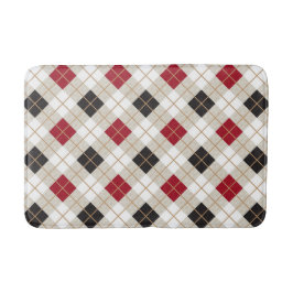 Vintage Argyle Badrumsmatta