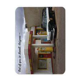 Vintage Arizona Gas Station Magnet