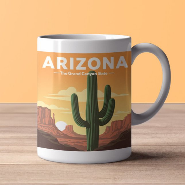 Vintage Arizona Kaffemugg (Skapare uppladdad)